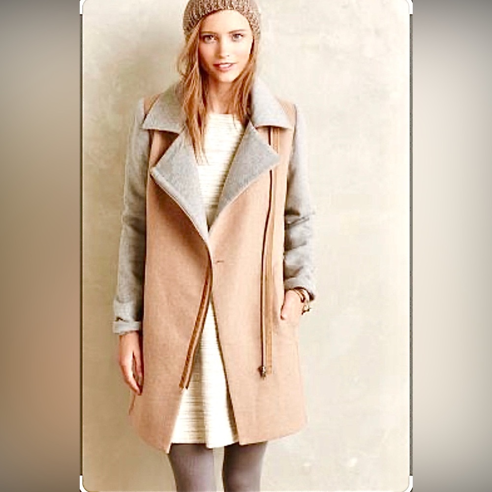 Anthropologie Cartonnier Diplomat Coat